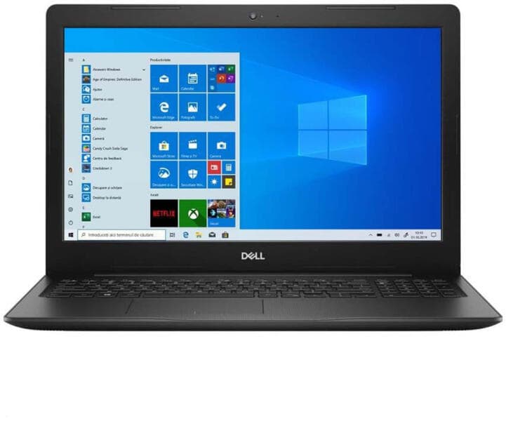 NOTEBOOK Dell, "Vostro 3501" 15.6 inch, i3-1005G1, 4 GB DDR4, HDD 1 TB, Intel UHD Graphics, Windows 10 Pro, "DVOS3501I341WE" (