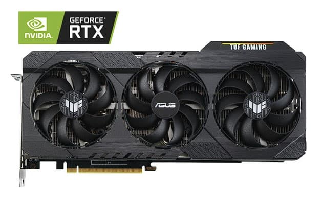 Asus GeForce TUF RTX 3060 Ti 8G OC 2 LHR, "TUF-RTX3060TI-O8G2"
