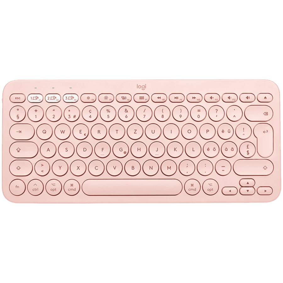LOGITECH K380 for Mac Multi-Device Bluetooth Keyboard - ROSE - US INTL - BT - INTNL, "920-010406"