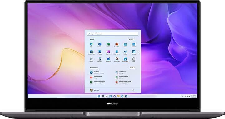 Huawei MateBook D14 Silver I3 11 8+256G UMA Windows 11 Home "53013AWA" (