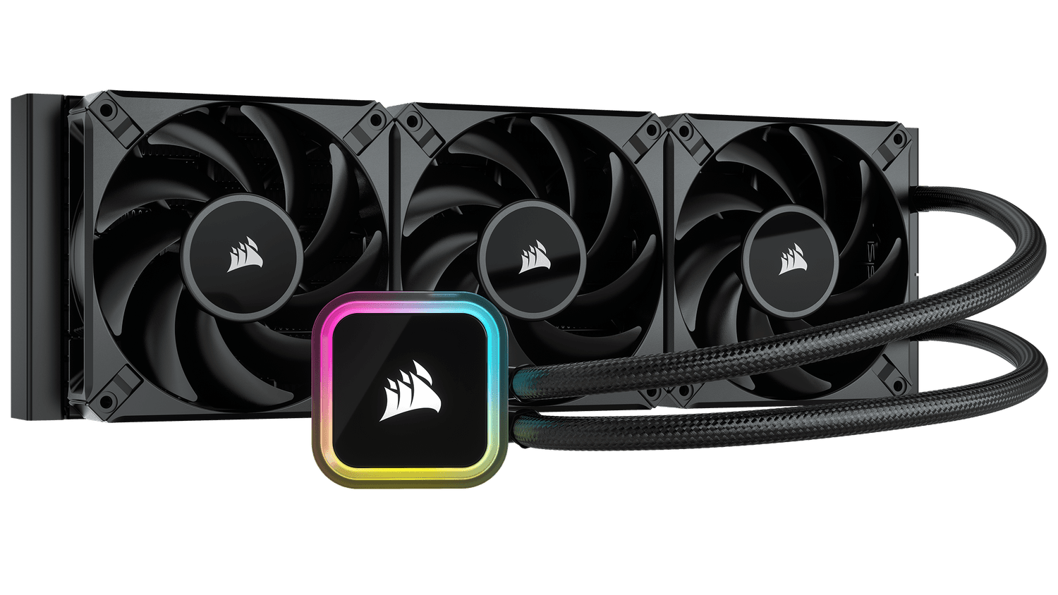 Cooler Corsair "iCUE H150i RGB ELITE", skt universal, racire cu lichid, ventilator 120 mm x 3, 1850 rpm, iluminat RGB, "CW-9060060-WW"