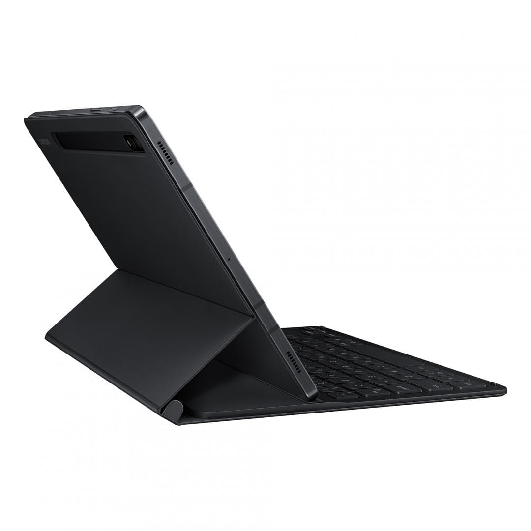 Galaxy Tab S8 / S7 (11"); Book Cover Keyboard Slim; Black (One Piece Type) "EF-DT630UBEGEU"