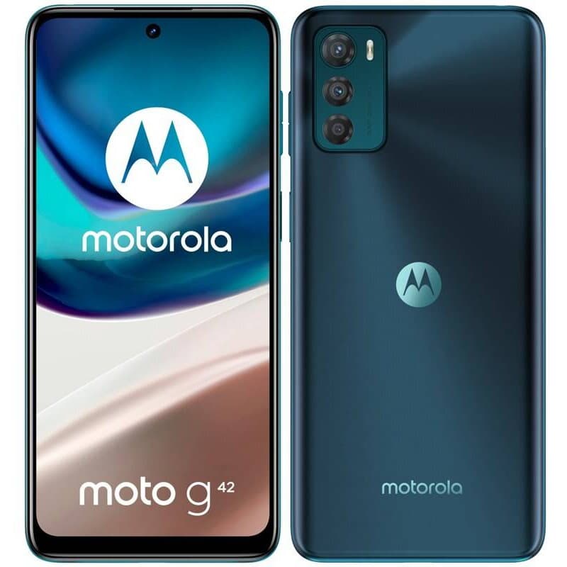 SMARTphone Motorola Moto g42 OLED Dual SIM 128/4GB 5000 mAh Atlantic Green, "PAU00008PL"