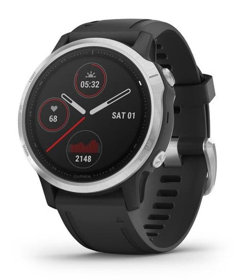 Smartwatch Garmin Fenix 6S Silver Black, "PHT15180"