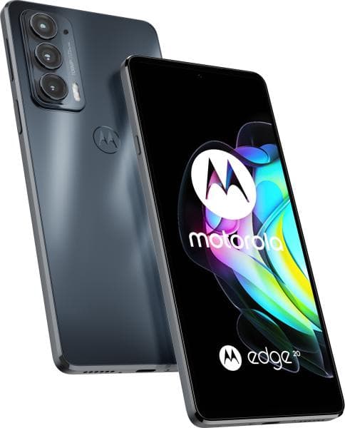 SmartPhone Motorola Edge 20 5G 8GB RAM 256GB Dual SIM Frosted Gray, "PHT15718"
