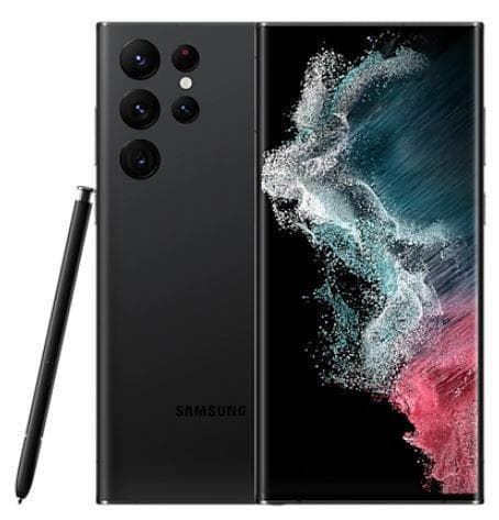 Samsung Galaxy S22 Ultra DS Phantom Black 5G/6.8"/OC/12GB/256GB/40MP/12MP+108MP+10MP+10MP/5000mAh + S Pen "SM-S908BZKGEUE"