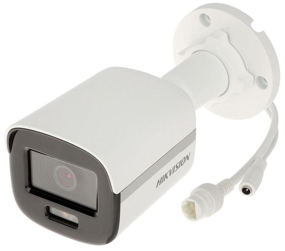 CAMERA IP BULLET 4MP 2.8MM IR30M COLORVU "DS-2CD1047G0-L-28C"