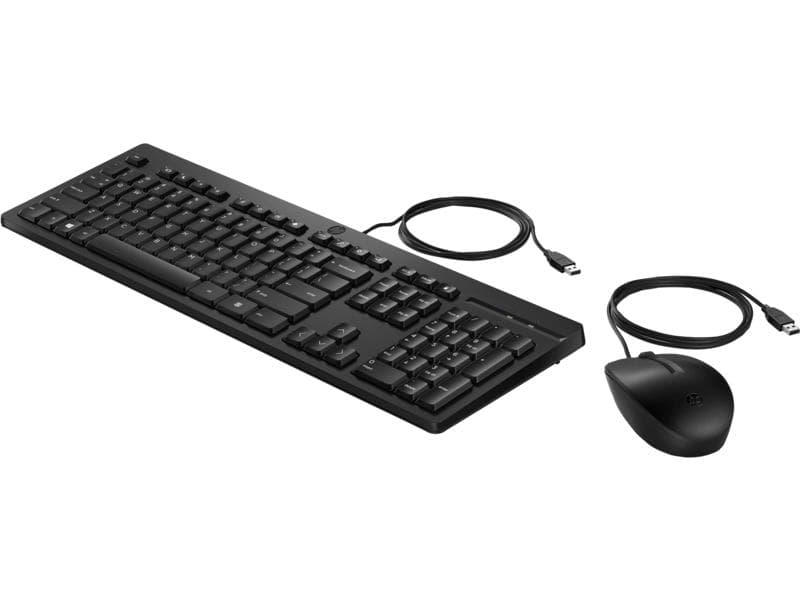 KEYBOARD +MOUSE USB 225/COMBO 286J4AA HP, "286J4AA"