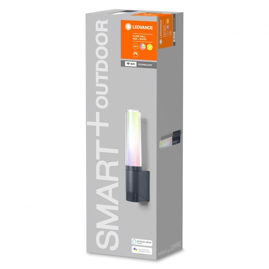 SMART OUTD WIFI FLARE WALL RGBW DG LEDV "000004058075478275".