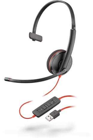 BLACKWIRE C3210 USB-A BLACK/IN "209744-104"