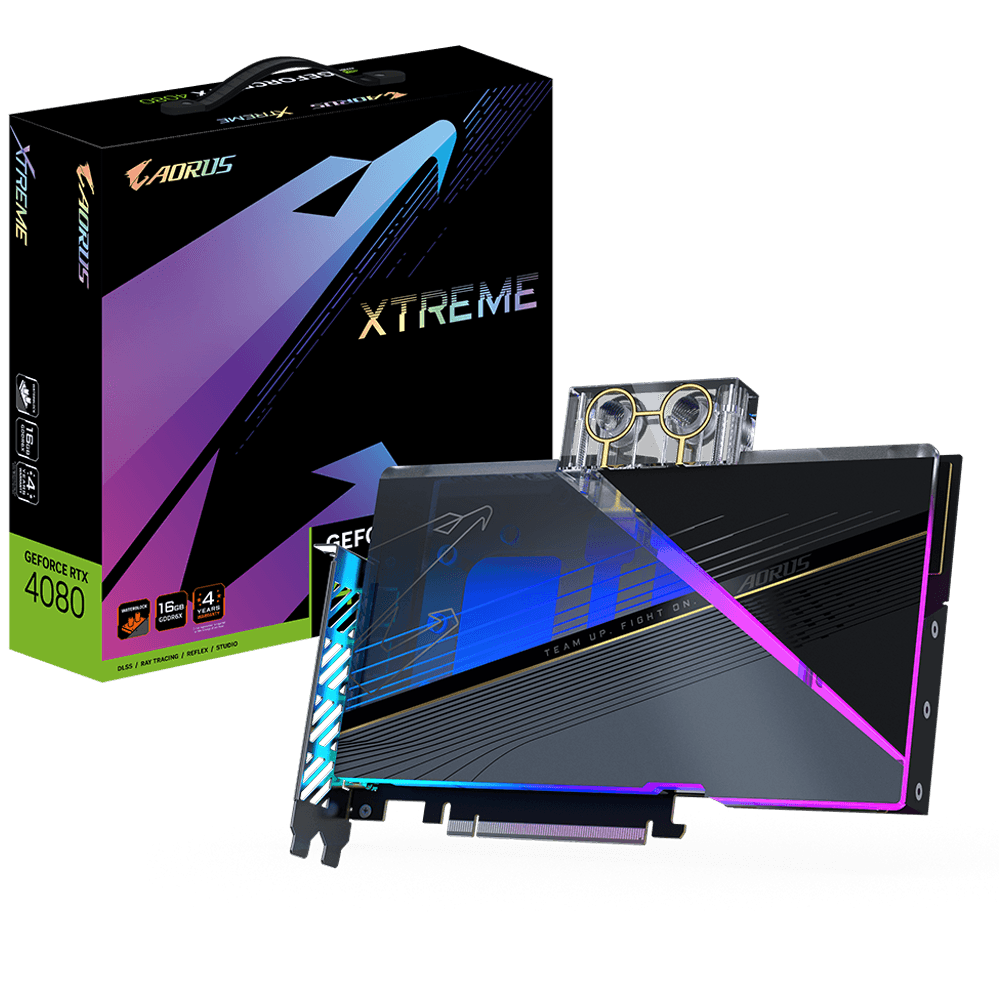Gigabyte AORUS RTX 4080 XTRM WF WB 16G "N4080AORUSX WB-16G"