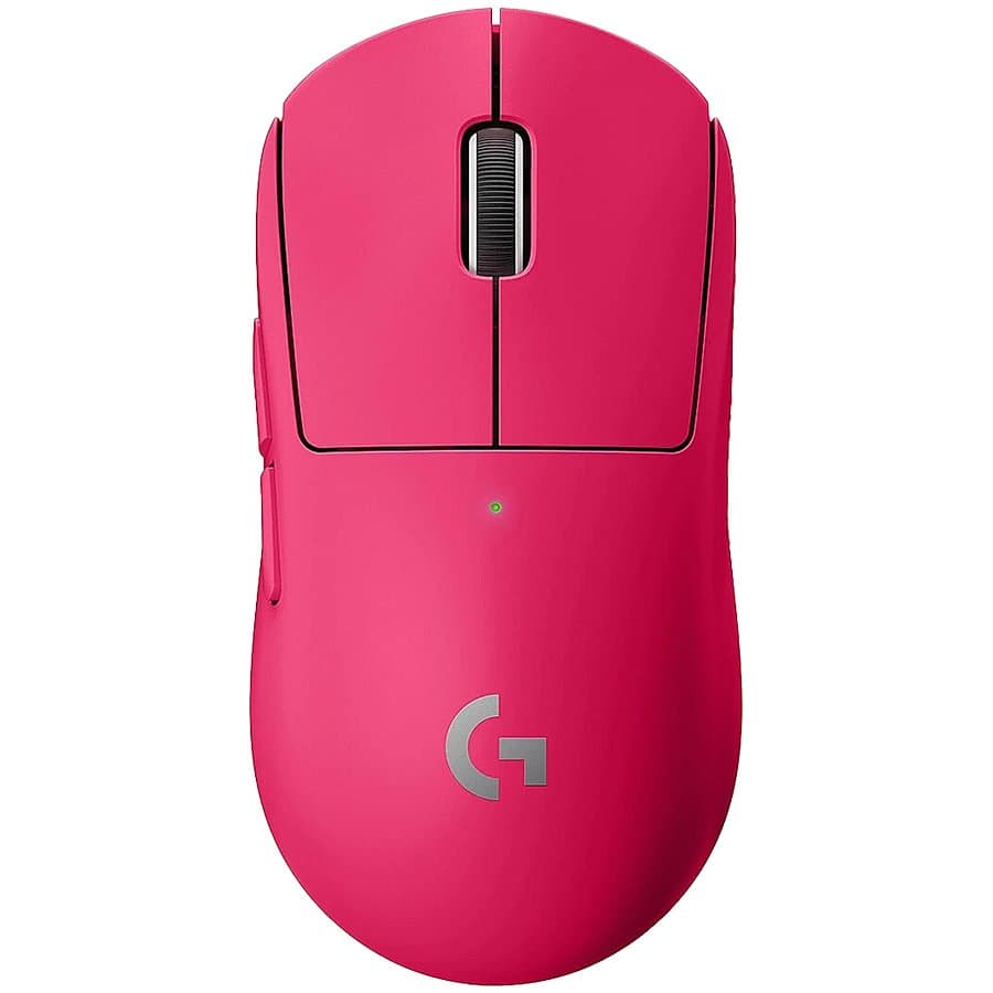 LOGITECH PRO X SUPERLIGHT Wireless Gaming Mouse - MAGENTA - EER2 "910-005956"
