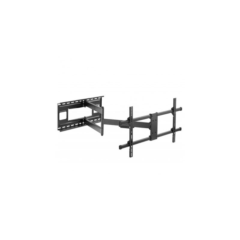 Suport TV de perete, reglabil, Full-Motion, brat extensibil pana la 1015 mm, 43-80 inch, Negru, Techly, ICA-PLB 490 "ICA-PLB490"
