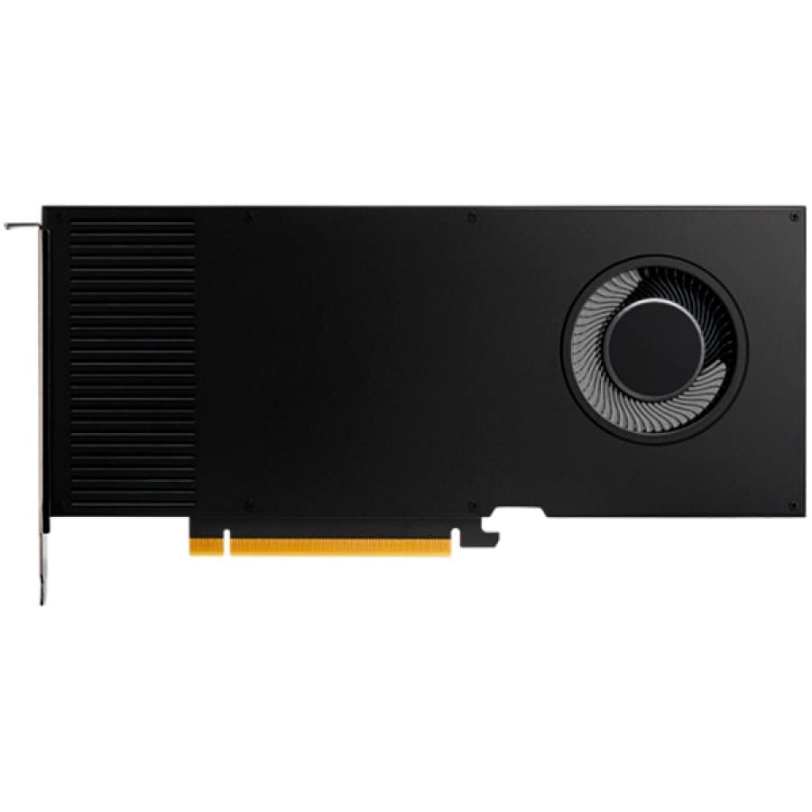 PNY GPU NVIDIA RTX A4000 16 GB GDDR6 with ECC 256-bit, CUDA 6144, DP 1.4a x4 , Bulk, card only "VCNRTXA4000-SB"