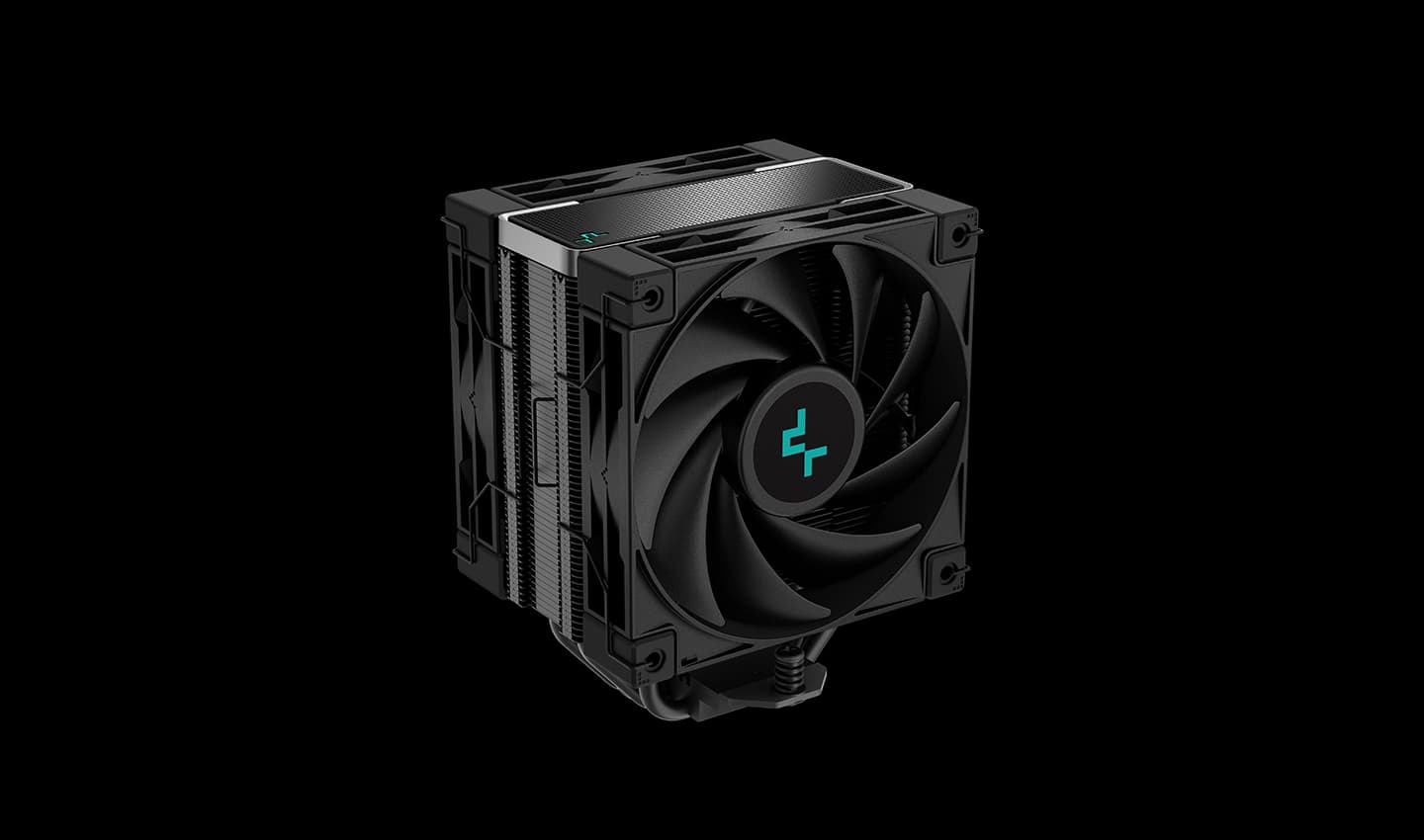 Cooler Deepcool "AK400 Zero Dark PLUS", compatibil skt. Intel si AMD, racire cu aer, ventilator 120 mm x 2, 1650 rpm, inaltime cooler 155 mm, 4 heatpipe, "R-AK400-BKNNMD-G-1"