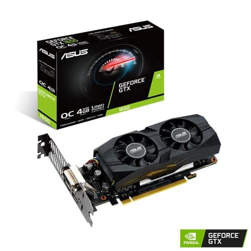 VGA AS GeForce GTX 1650 OC edition 4GB "GTX1650-O4G-LP-BRK"