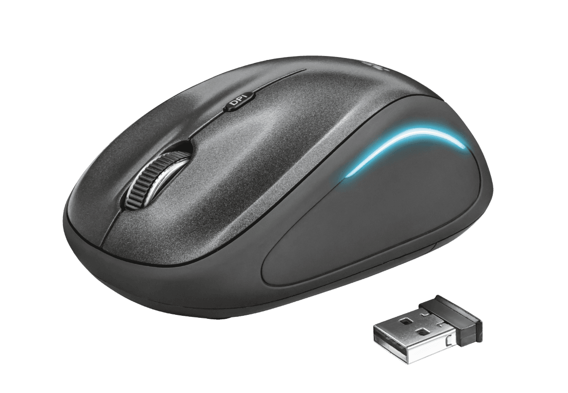 Trust Yvi FX Wireless Mouse - negru "TR-22333"