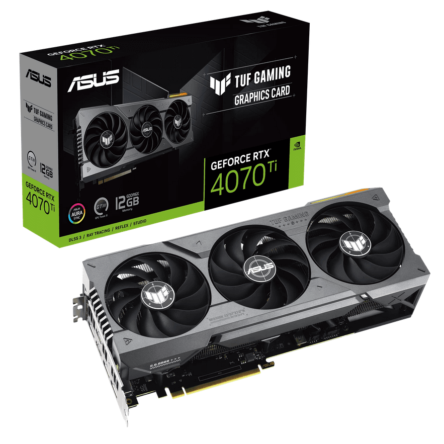 VGA Asus TUF RTX 4070 Ti 12G GAMING "TUF-RTX4070TI-12G"