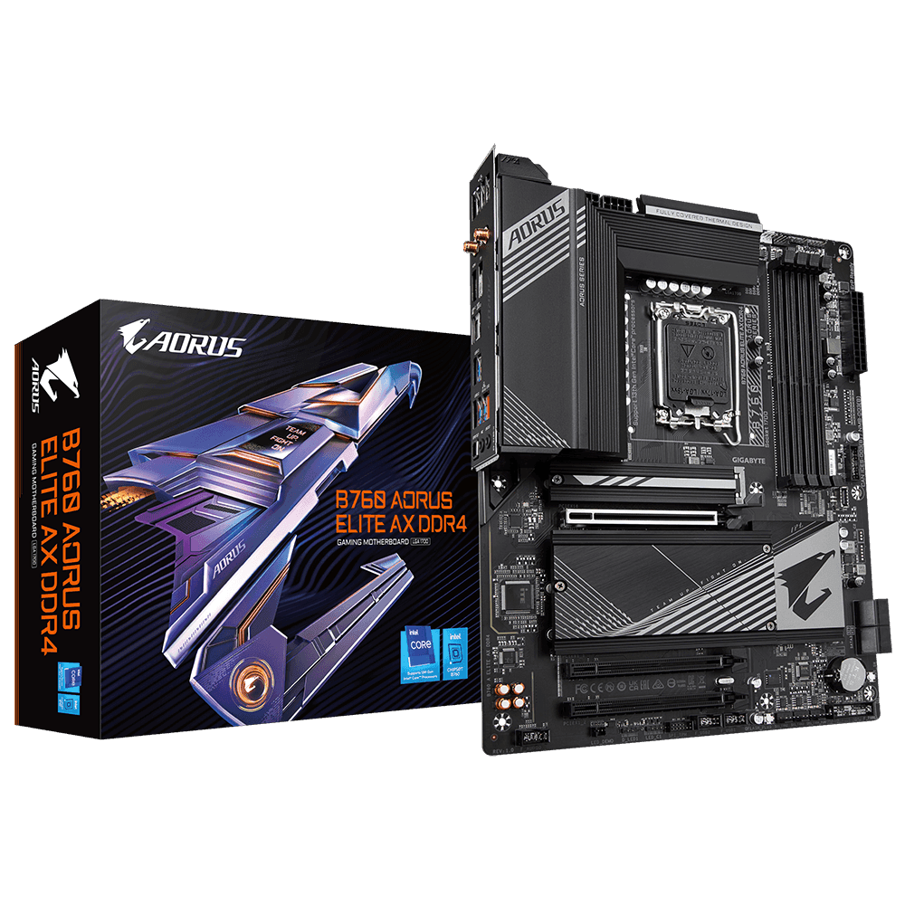MB GB B760 AORUS ELITE DDR4 LGA1700 "B760 A ELITE AX D4"