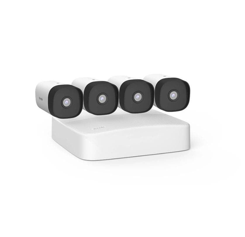 TENDA K4P-4TR 4CH POE HD SECURITY KIT "K4P-4TR"