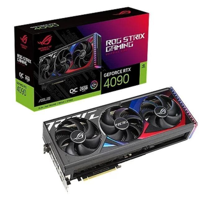 VGA PCIE16 RTX4090 24GB GDDR6X/ROG-STRIX-RTX4090O24G-GAM ASUS "ROG-STRIX-RTX4090O24G-GAM"