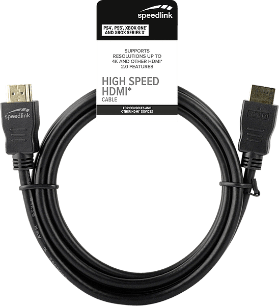 CABLU HDMI SPEEDLINK 4K PS5/PS4/Xbox 1.5M BLACK "SL-450101-BK-150"