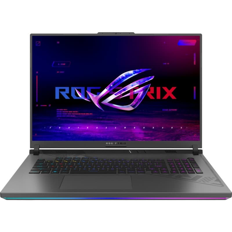 NB Asus 18 inch QHD+ Intel Core i7 13650HX 2.6 GHz Mem 16 GB SSD 1 TB RTX 4070 Video 8GB Wireless BT Tastatura RGB | LAN 720p HD cam 3.0 kg WIN 11 Home Black "G814JI-N6083W" (