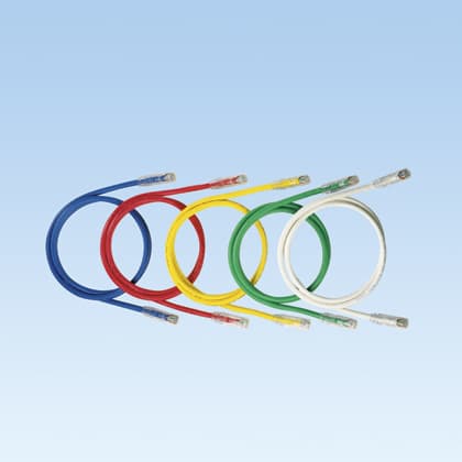 PANDUIT Cat 6 UTP patch cord Off White 5m RoHS complaint "NK6PC5MY"