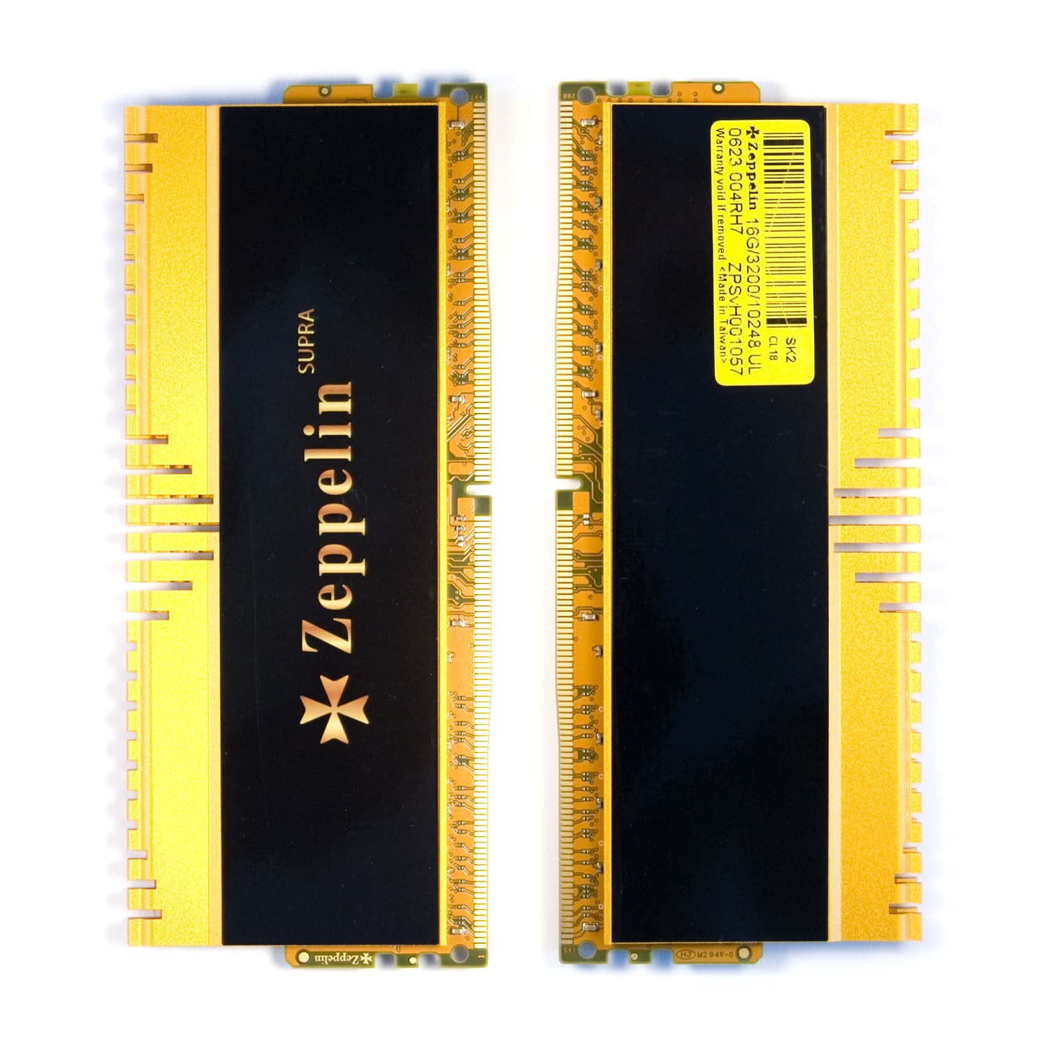 Memorie DDR Zeppelin DDR4 Gaming 32GB frecventa 3200 Mhz (kit 2x 16GB) dual channel kit, radiator, (retail) "ZE-DDR4-32G3200-RD-GM-KIT"