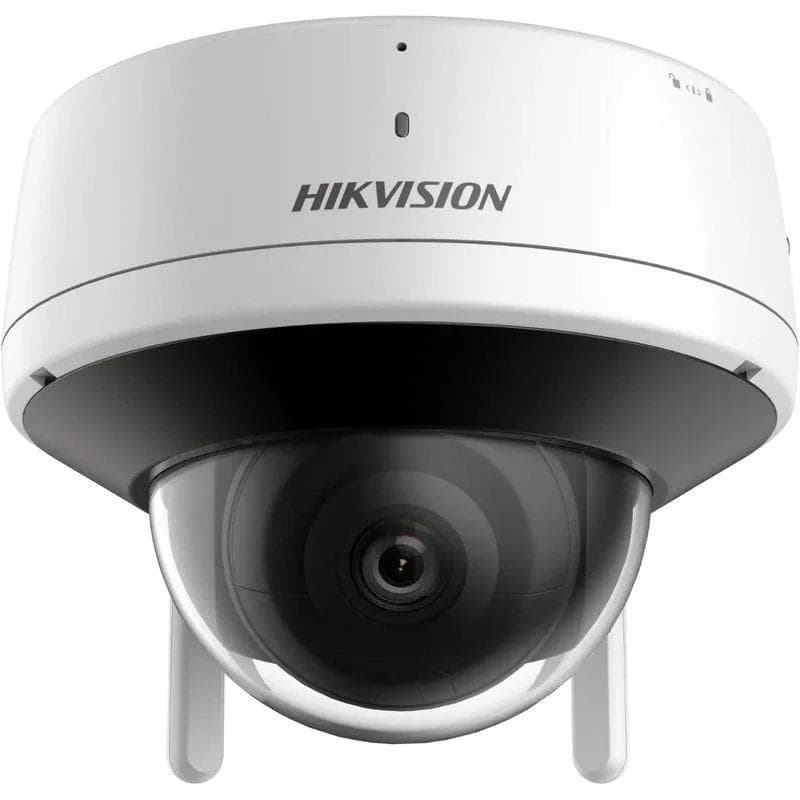 CAMERA IP Hikvision, dome pt. interior | exterior, dist. IR 30 m, tip lentila fixa 2.8 mm, 4 Mpx, microfon, carcasa metal si plastic, slot SD card, "DS-2CV2121G2-IDW2"