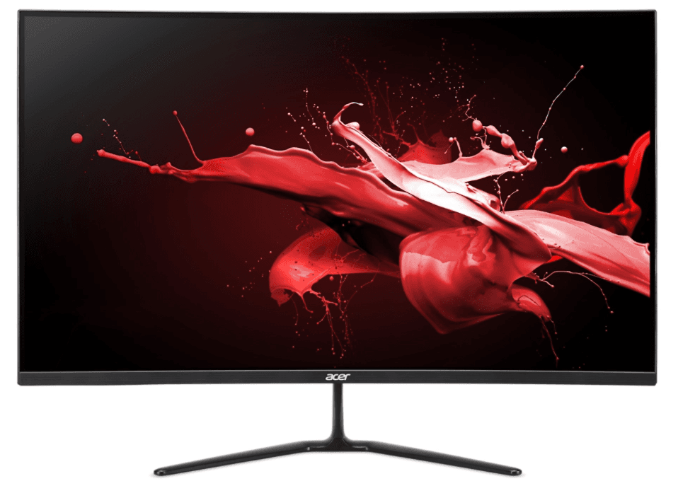 Acer Nitro ED320QR S, 31.5 inch, 1920 x 1080, VA, 5 ms, 165 Hz, 300 lm, 4000:1, HDMI, DP, FreeSync, curbat 1800R, Negru "UM.JE0EE.S01"