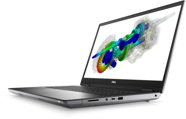PREC 7770 i7-12850HX 32G 1T+1T W10 S "210-BECD" (