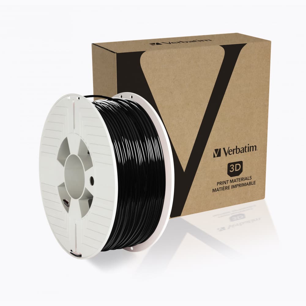 FILAMENT 3D PRINTER VERBATIM PET-G, 2.85MM, 1KG, NEGRU "55060"