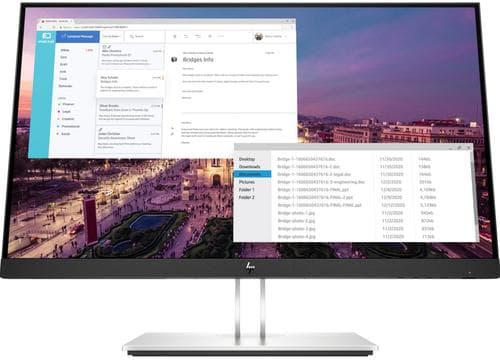 HP E23 G4 23inch IPS FHD 1920x1080 16:9 Display Port HDMI VGA 5xUSB 3yr "9VF96AA#ABB"