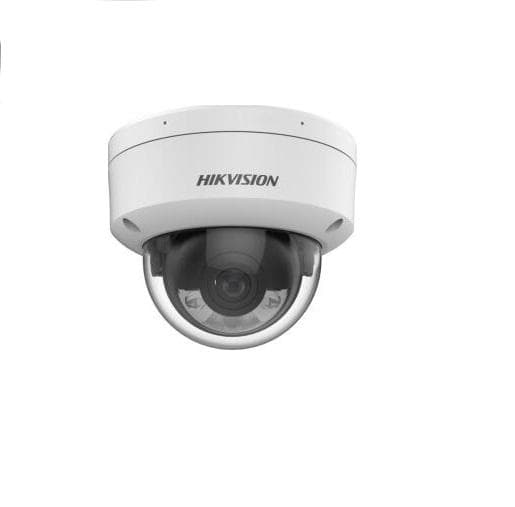 CAMERA IP Hikvision, dome pt. interior | exterior, dist. IR 30 m, tip lentila fixa 2.8 mm, 4 Mpx, microfon, PoE, slot SD card, "DS-2CD2143G2-LSU28"