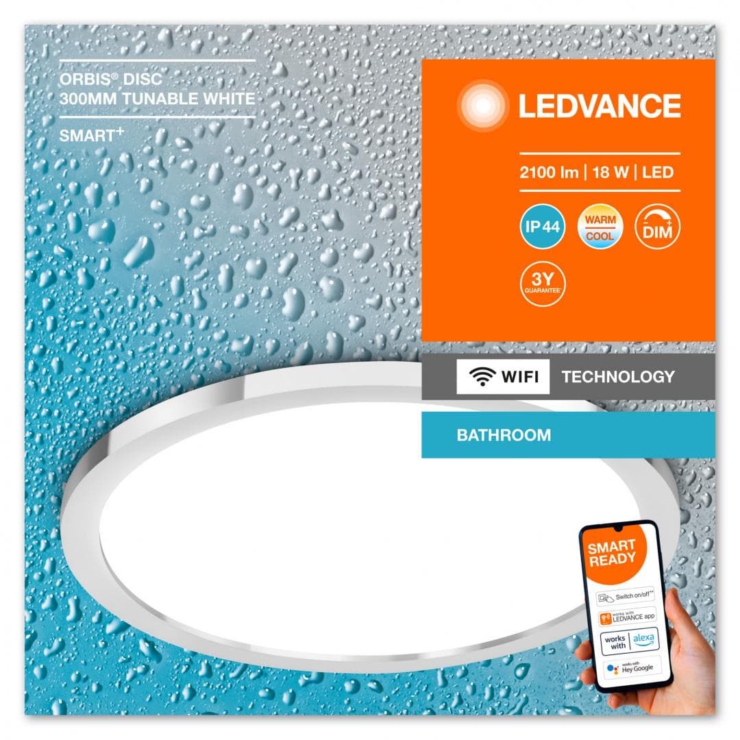 SMART WIFI ORBISDISC 300RD IP44TWCRLEDV "000004058075573598"