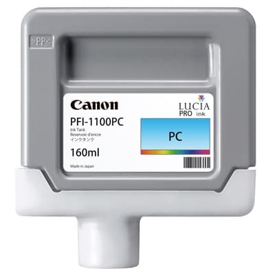 Cartus Cerneala Original Canon Photo Cyan, PFI-1100BL, pentru IPF PRO-2000|PRO-4000|PRO-6000, 160ml, incl.TV 0.15 RON,NOPP, "0854C001AA"
