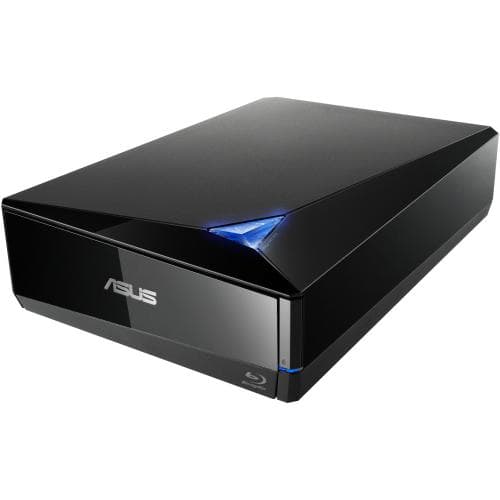 ASUS External 16X Blu-ray Writer USB 3.0 Mac Compatible M-DISC support Disc Encryption Unlt. Webstorage 12mo NERO Backitup E-Media "BW-16D1X-U/BLK/G/AS"