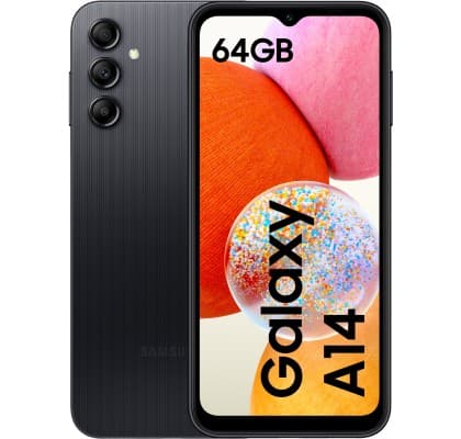 Samsung Galaxy A14 DS Black LTE/6.6"/OC/4GB/64GB/13MP/50MP+5MP+2MP/5000mAh "SM-A145RZKUEUE"