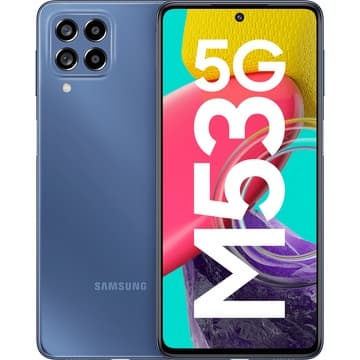 Samsung Galaxy M53 DS Blue 5G/6.7/OC/6GB/128GB/32MP/108MP+8MP+2MP+2MP/5000mAh "SM-M536BZBDEUE"