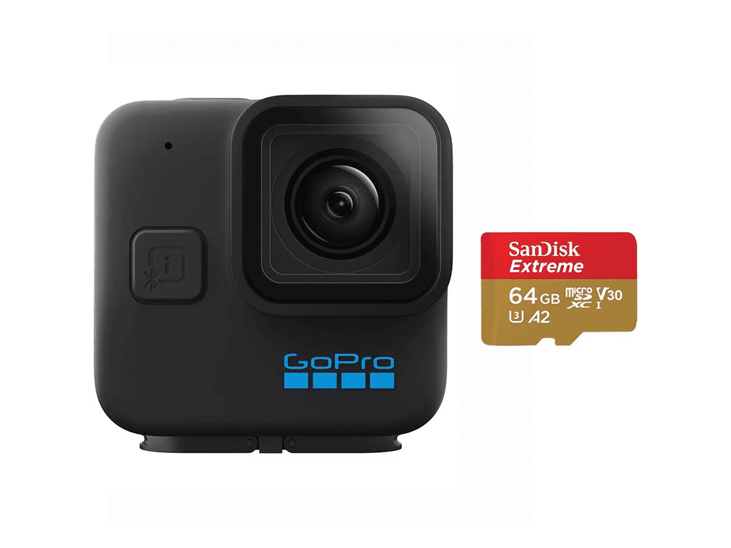 Bundle camera de actiune GoPro H11B MINI, 5.3K60Chesty, Handler, Adhesive "CHDSF-111-CN"