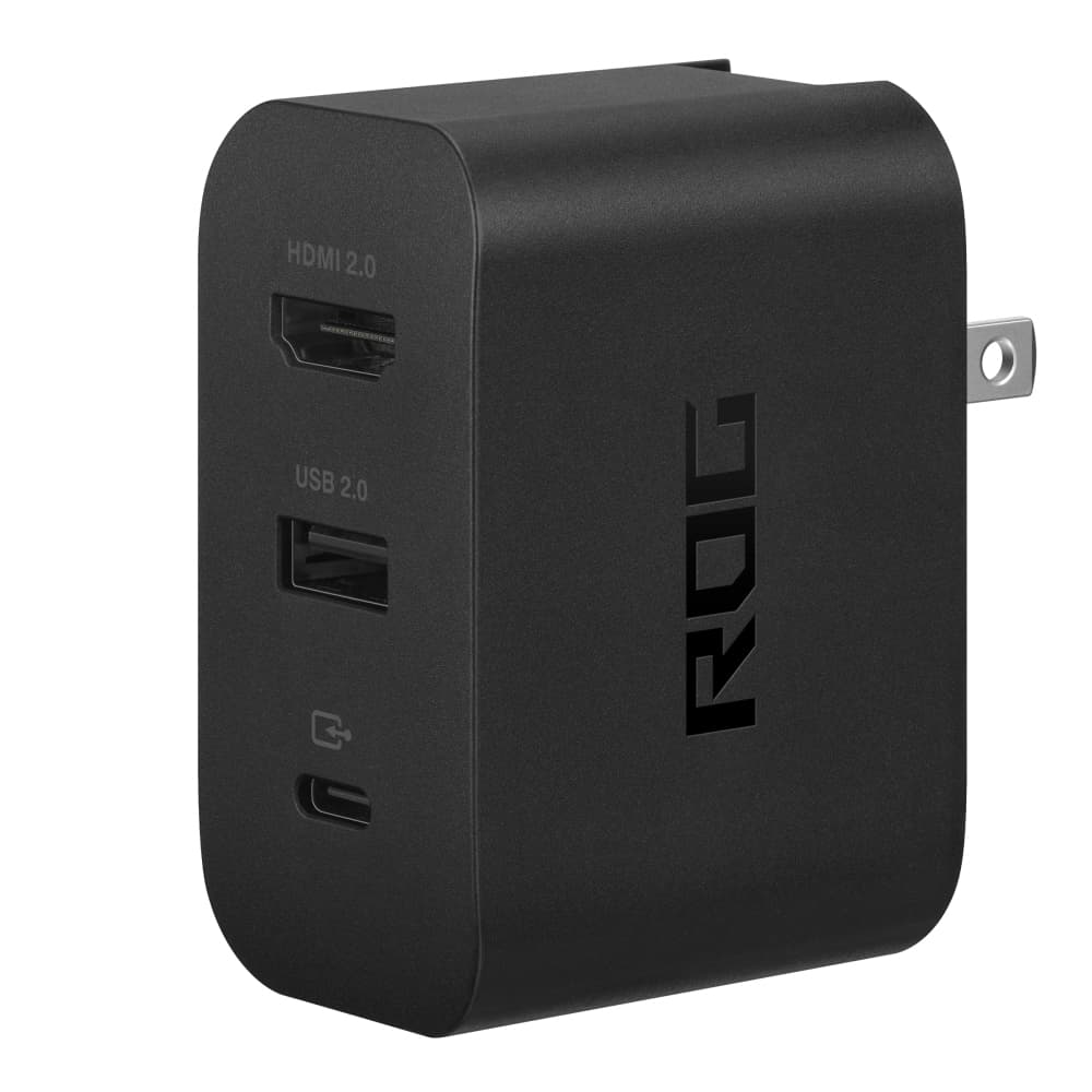 ALIMENTATOR Notebook Asus ASUS ROG Gaming Charger Dock AC65-03 HDMI 2.0 USB 2.0 USB Type C PD 3.0 Power 65W Cable 2m 1Y Black,"90XB08FN-BPW000"