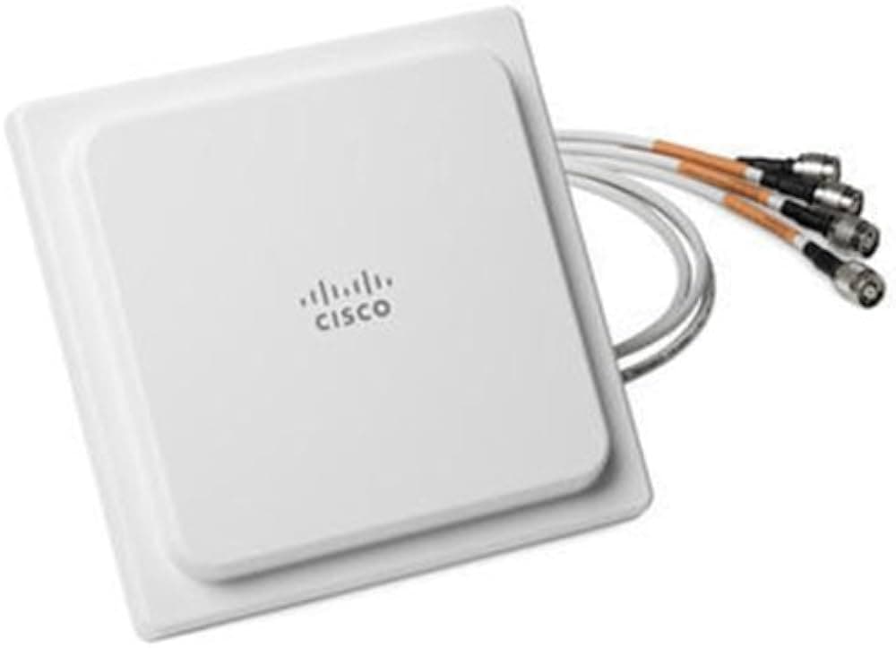 2.4GHz 2dBi/5GHz 4dBi Ceiling Mount Omni Ant., 4-port,RP-TNC "AIR-ANT2524V4C-R="