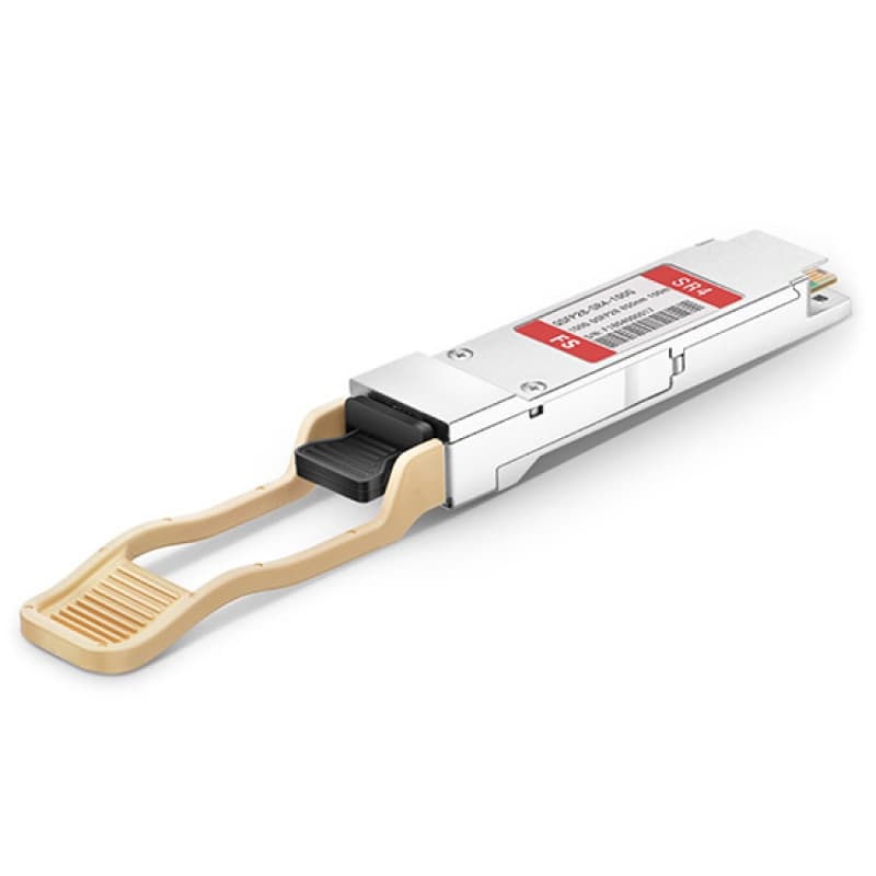 100GBASE SR4 QSFP Transceiver, MPO, 100m over OM4 MMF "QSFP-100G-SR4-S="