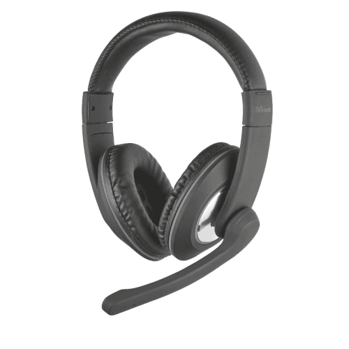 CASTI Trust Reno Headset w/adjustable microphone 2x Jack 3.5 "21662"