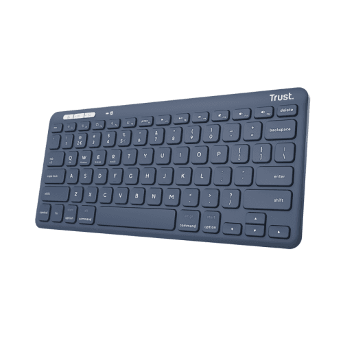 TASTATURI Trust LYRA Compact Wireless and rechargeable Keyboard Blue US "25095"