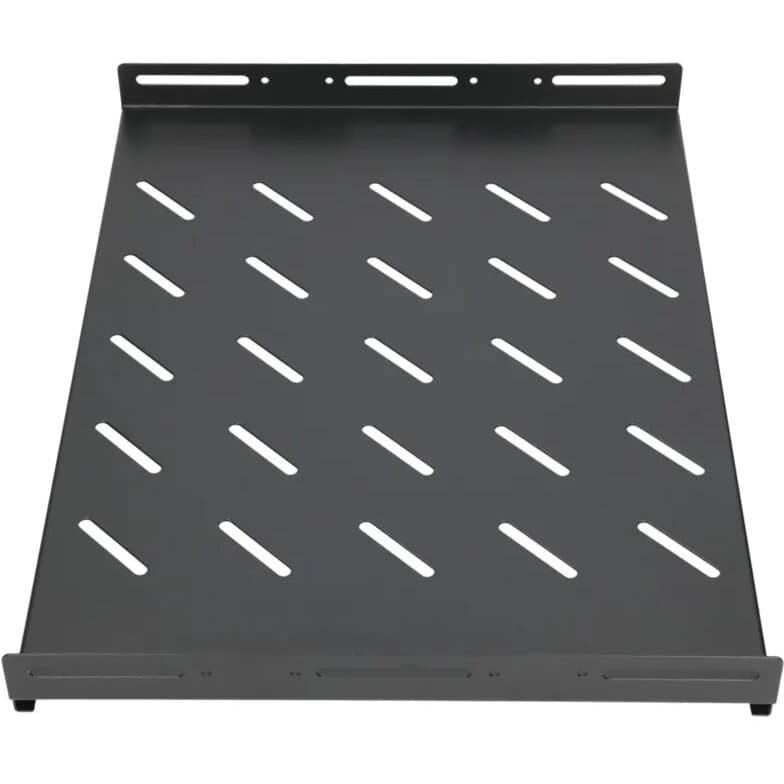 EXTRALINK 1U 350mm Fixed shelf 19inch for 600mm depth cabinets Black "EX.19096"