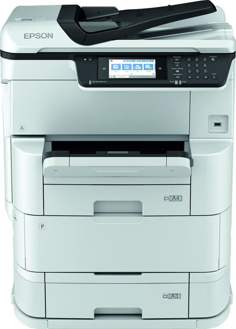 Multifunctional Inkjet Color EPSON WF-C878RDTWFC,A4,Functii:Impr|Scan|Cop|Fax,Vit Print Mono:25ppm,Vit Print color:24ppm,Conectiv:USB|Ret|WiFi,Duplex:Da ADF:ADF, "C11CH60401BR"