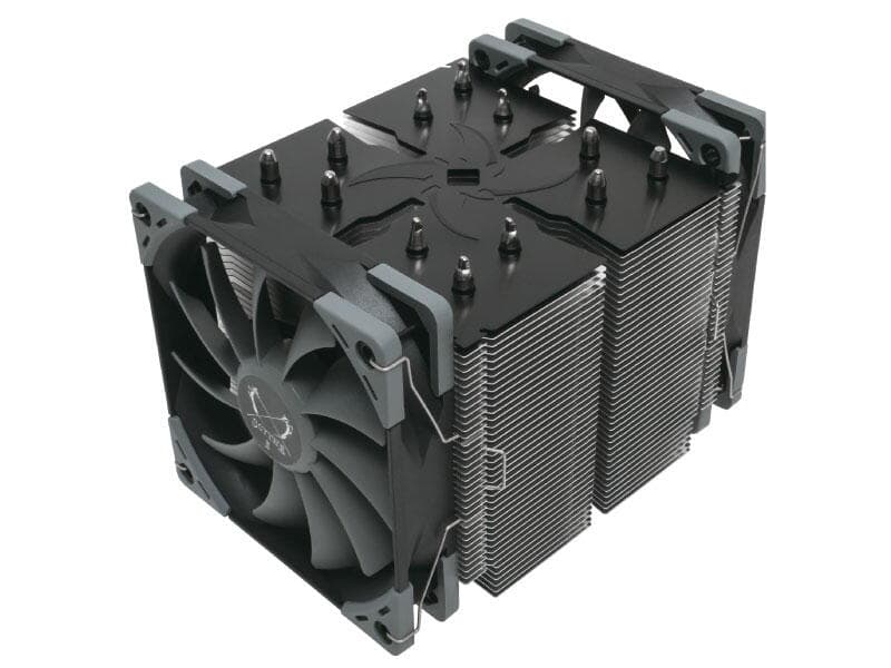 Cooler Scythe "Ninja 5", skt. universal, racire cu aer, ventilator 120 mm x 2, 800 rpm, inaltime cooler 155mm, 6 heatpipe, "SCNJ-5100"