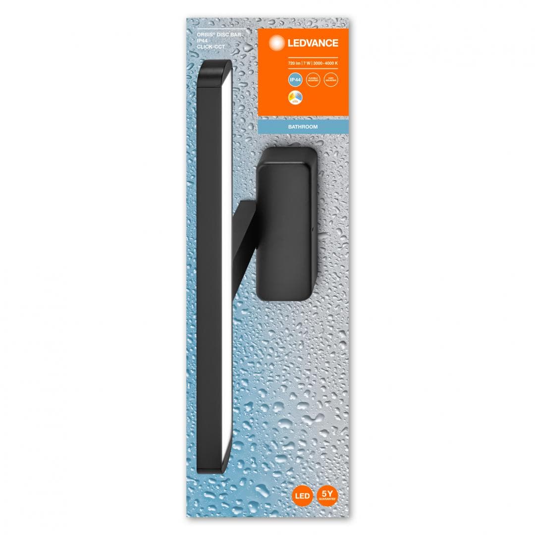 CORPURI de ILUMINAT Osram ORBIS DISC BAR 40CM CLICKCCT IP44BKLEDV "000004099854096075"